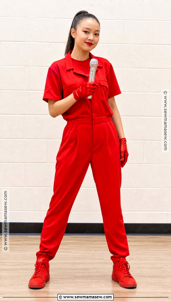 Rihanna Red Performance Costume - 30 celebrity dress up day at school ideas