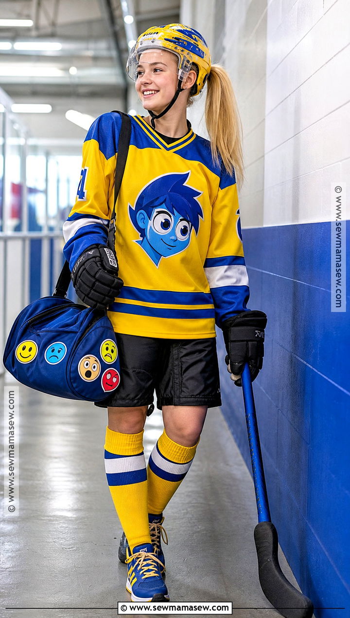 Riley Hockey Cosplay With Jersey - 35 inside out cosplay ideas