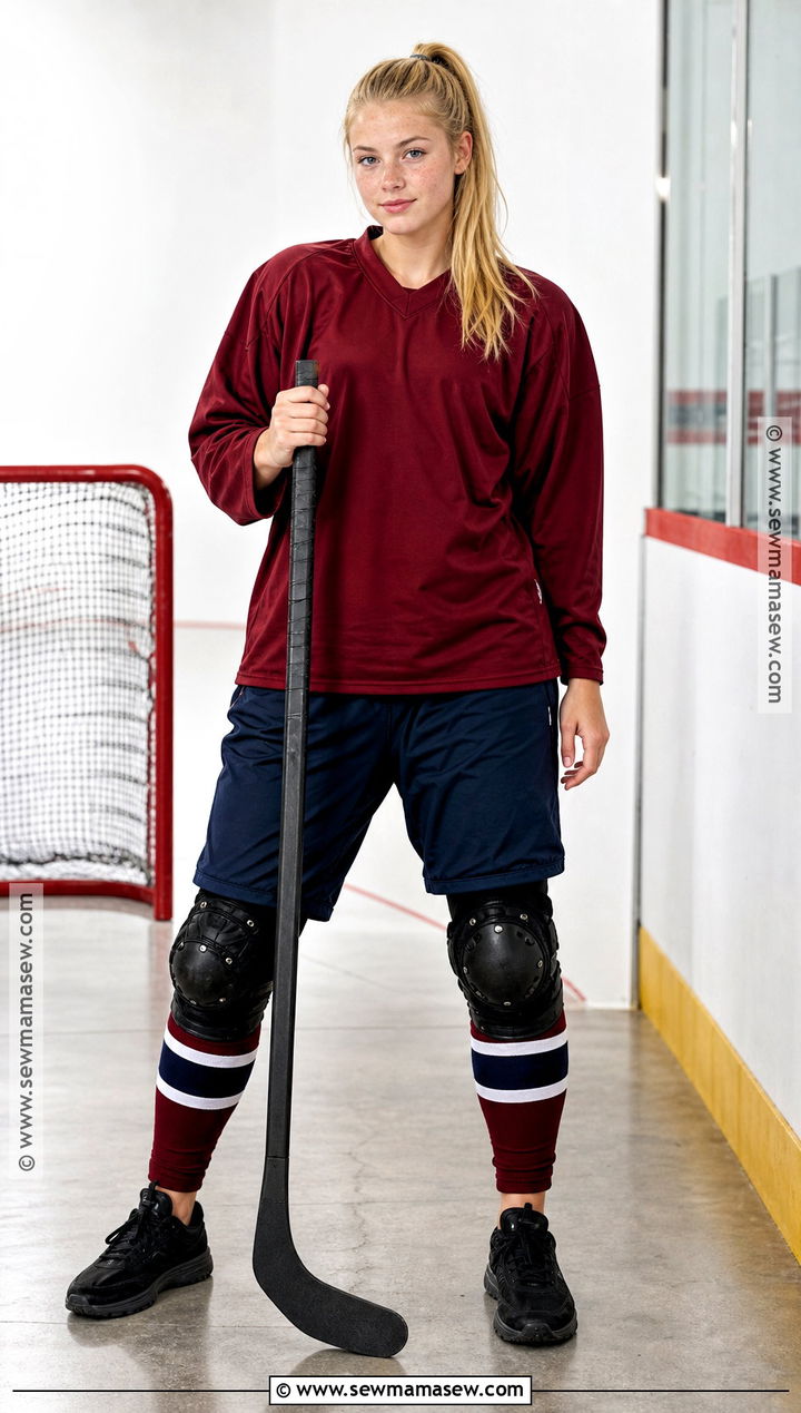 Riley Hockey Costume With Jersey - 30 Inside Out Characters Costumes