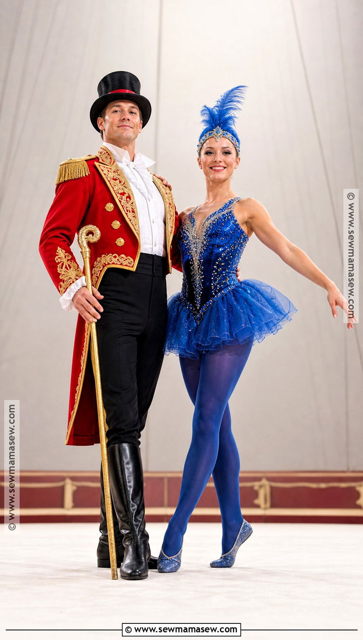 Ringmaster And Circus Performer Costume - 35 best halloween costumes for couples