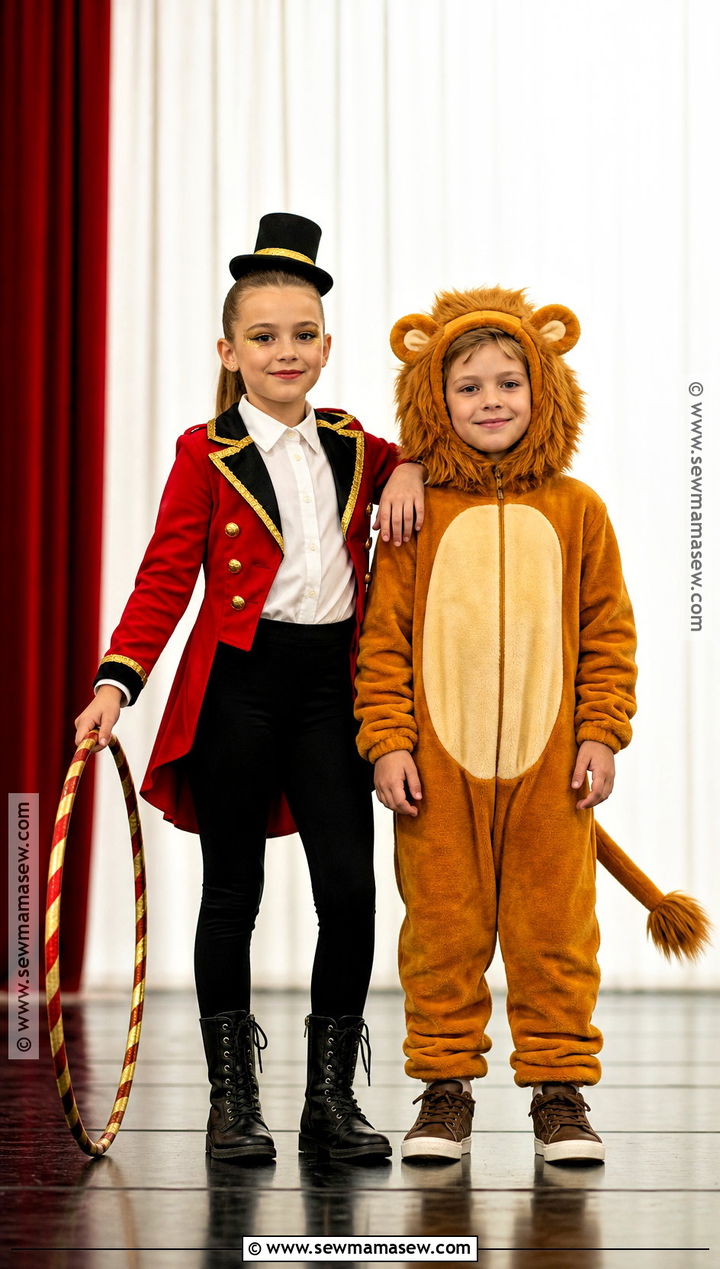 Ringmaster And Lion Sibling Costume - 30 sibling costumes brother sister