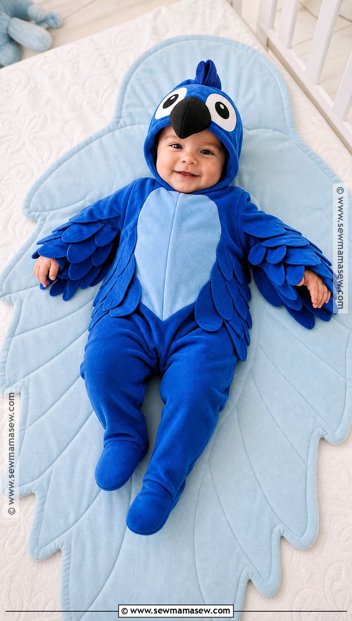Rio Baby Blue Macaw Costume - 35 rio halloween costume ideas