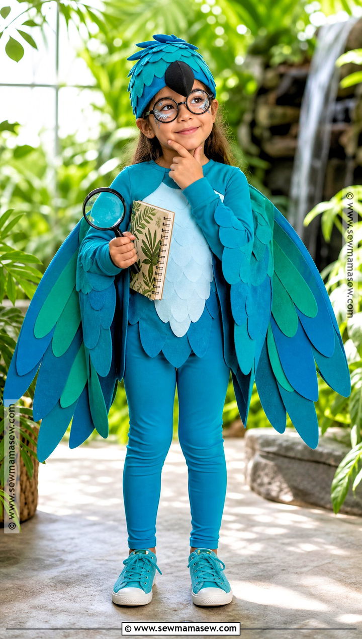 Rio Bia Blue Macaw Costume - 35 rio halloween costume ideas