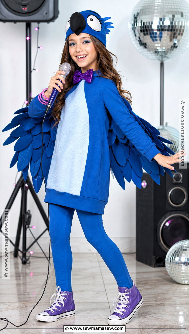 Rio Carla Blue Macaw Costume - 35 rio halloween costume ideas