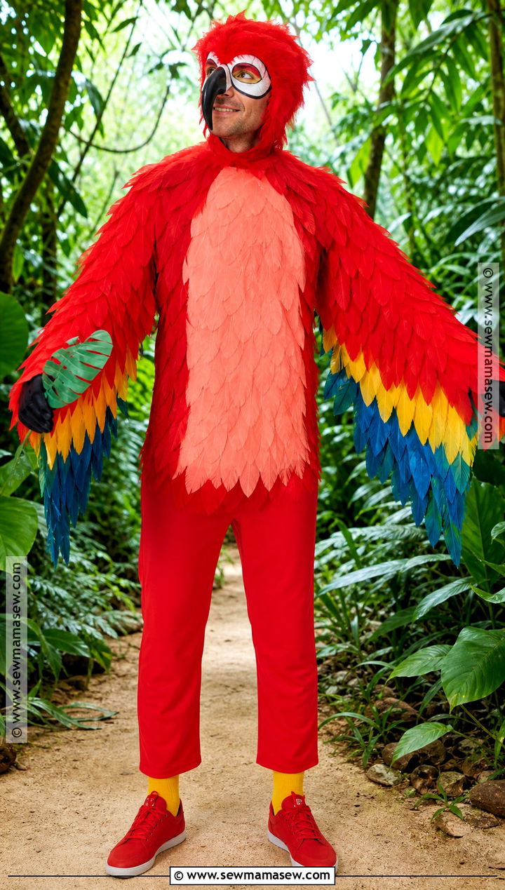 Rio Felipe Red Macaw Costume - 35 rio halloween costume ideas