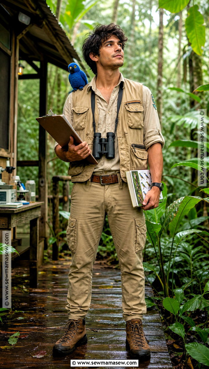 Rio Tulio Bird Scientist Costume - 35 rio halloween costume ideas
