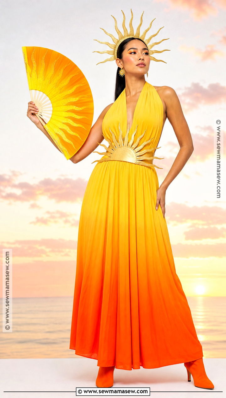 Rising Sun Costume - 30 Sun Halloween Costume Ideas