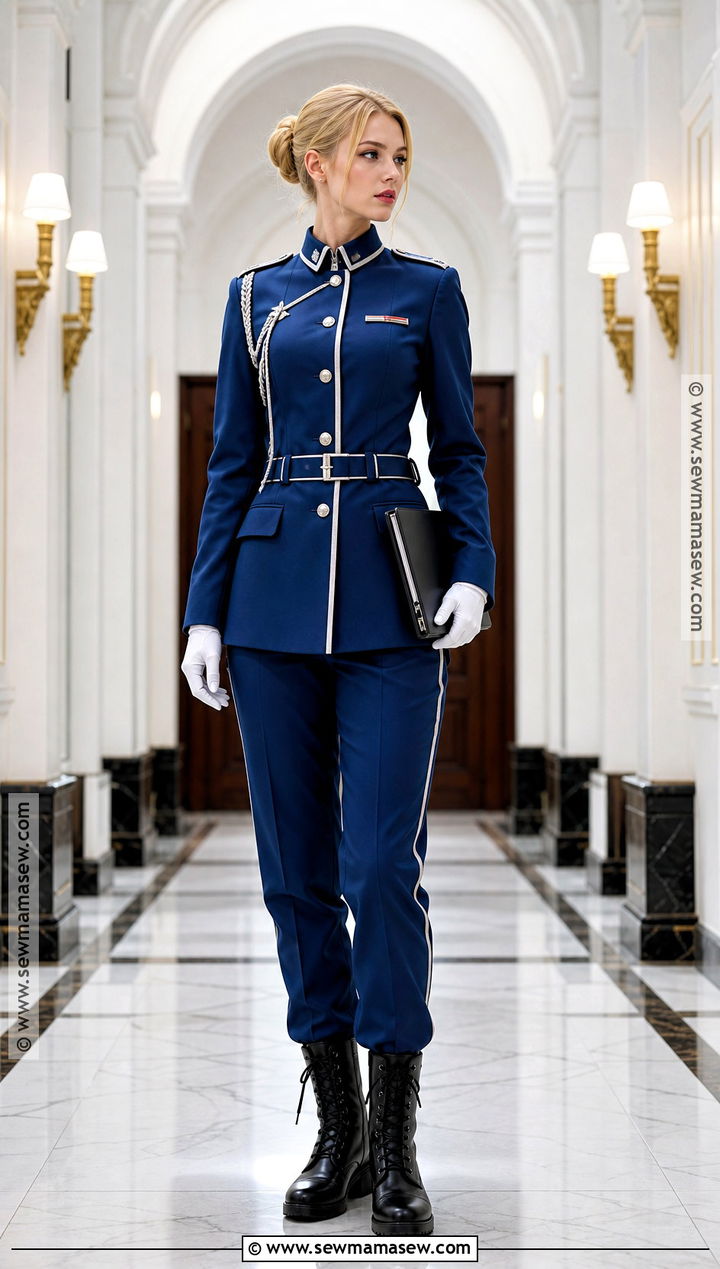 Riza Hawkeye Cosplay With Blue Uniform - 35 Easy Cosplay Ideas Women Anime
