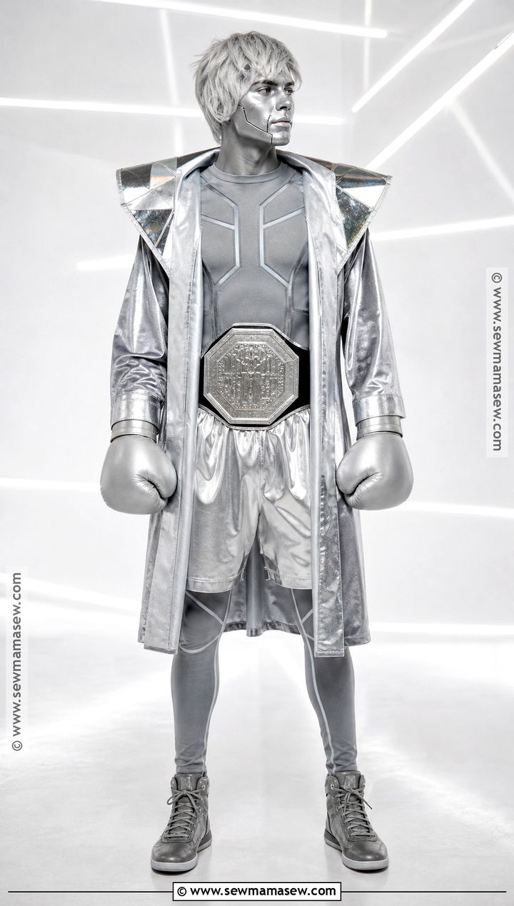 Robot Boxing Costume - 30 Boxing Halloween Costume Ideas
