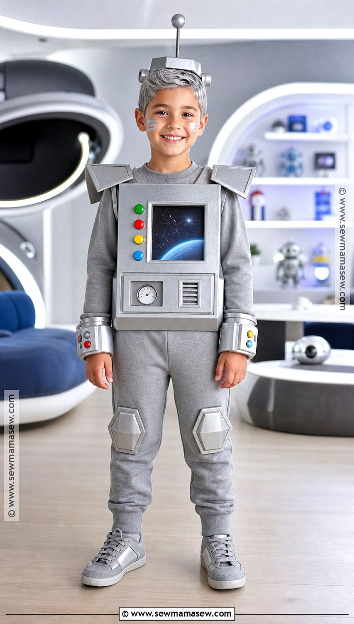 Robot Boy Costume - 35 boy costumes