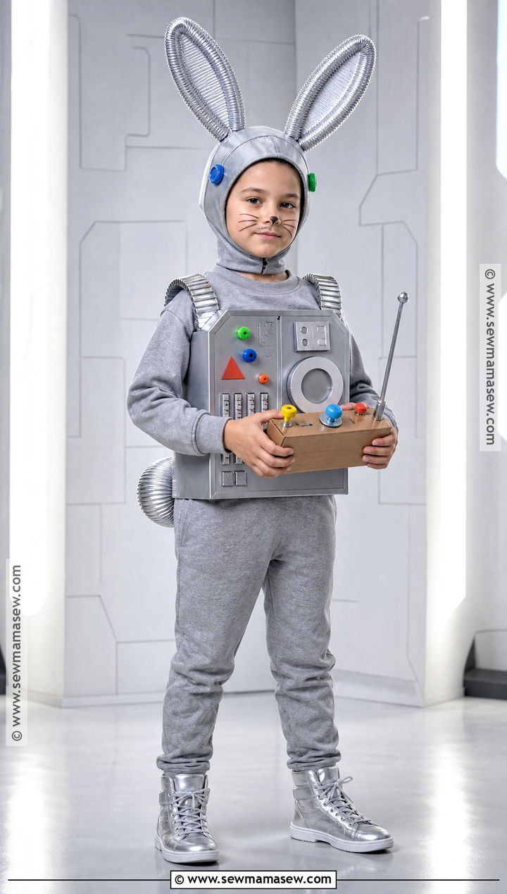 Robot Bunny Costume - 30 bunny costume ideas for kids