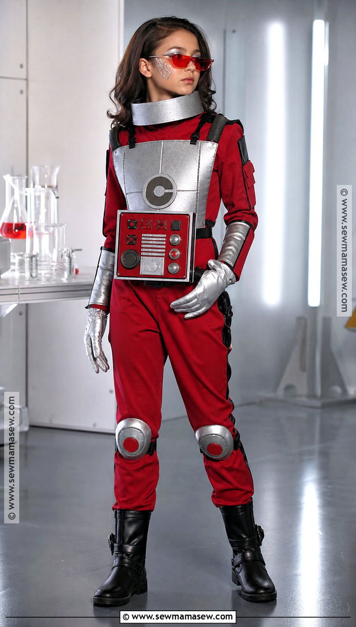 Robot Carmen Costume - 30 spy kids costume ideas
