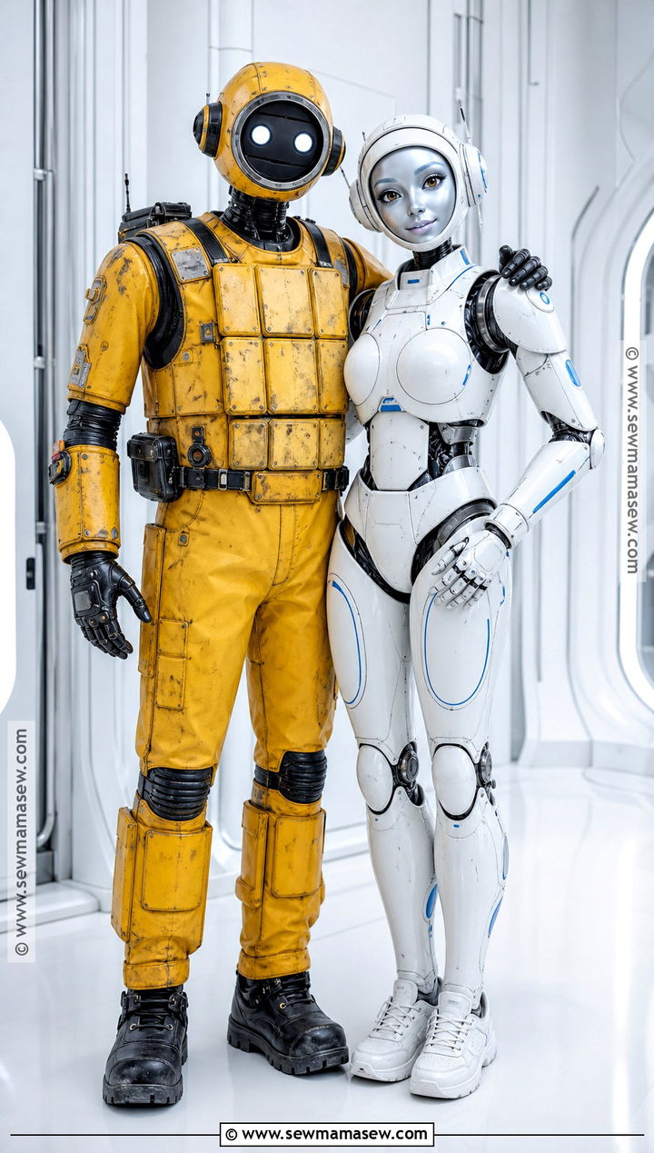Robot Couple Costume - 45 cute couple halloween costumes