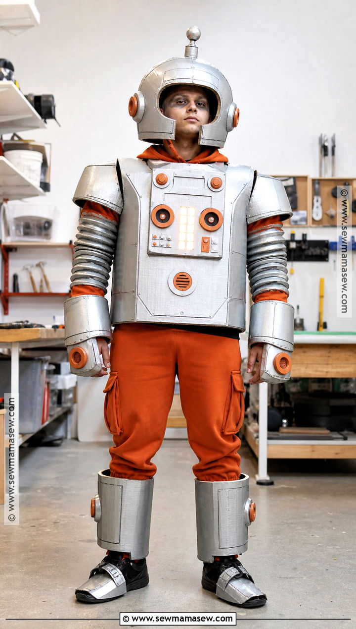 Robot Kenny Cosplay With Cardboard Suit - 30 Kenny Cosplay Ideas