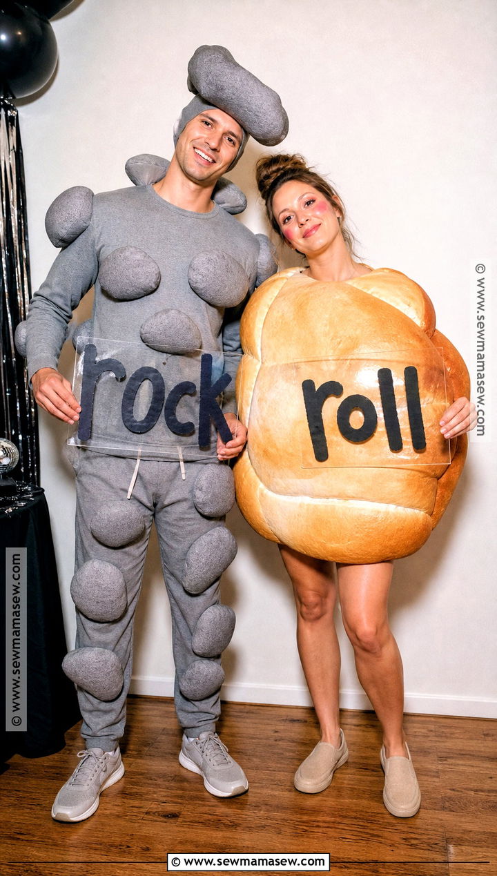 Rock And Roll Couple Costume - 35 clever couples halloween costumes