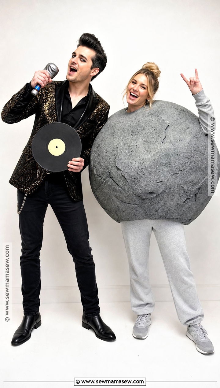 Rock And Roll Couple Costume - 30 Unique Couples Halloween Costume Ideas Funny