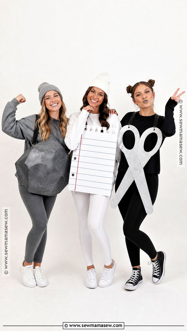 Rock Paper Scissors Costume - 35 costume ideas for 3