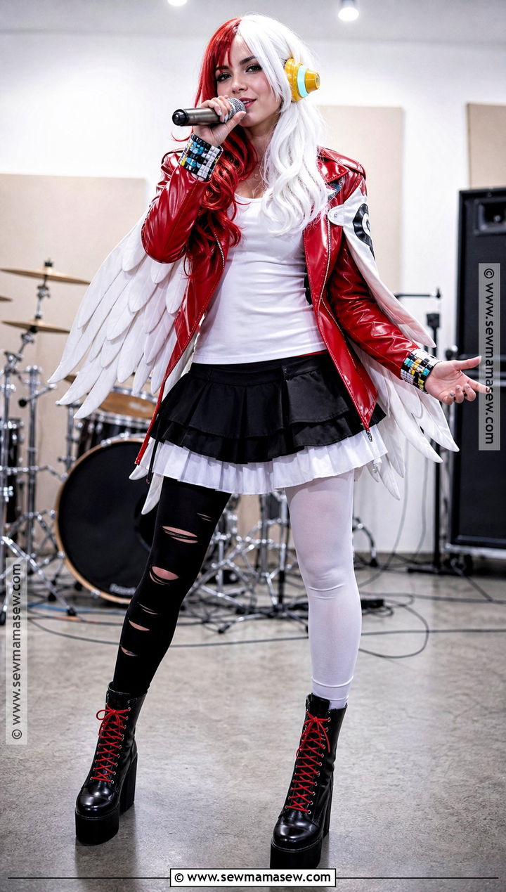 Rock Singer Uta Cosplay Costume - 30 Uta Cosplay Ideas