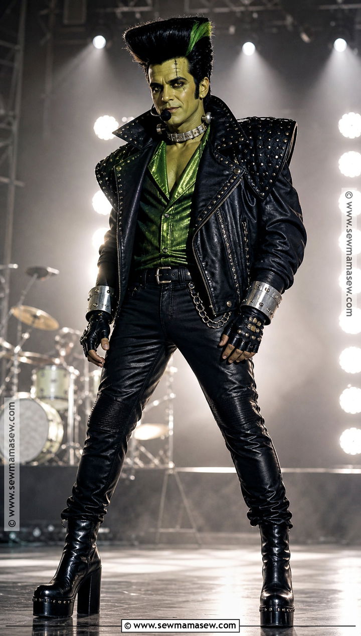 Rock Star Frankenstein Costume - 45 frankenstein costume ideas