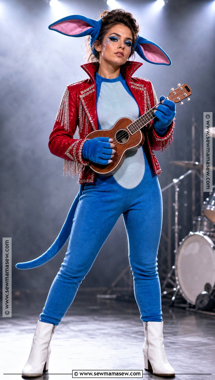 Rock Star Stitch Costume - 35 stitch costume ideas