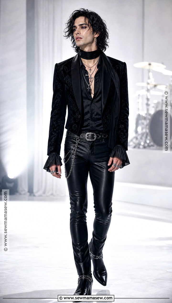 Rock Star Vampire Outfit - 30 vampire clothes for men