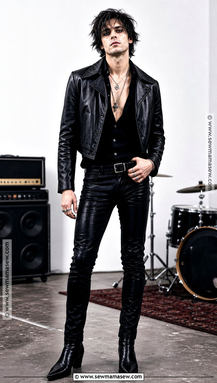 Rocker Vampire Outfit - 30 modern vampire outfit ideas for men