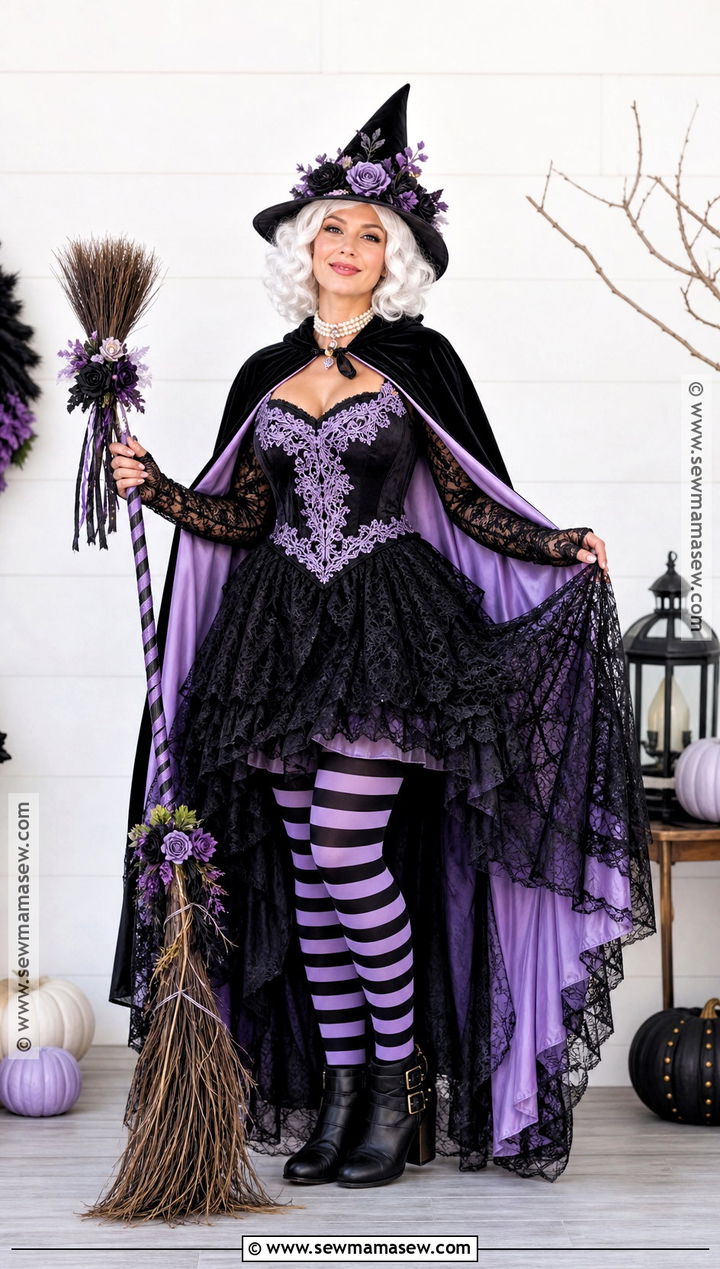 Rococo Witch Marie Antoinette Costume - 35 marie antoinette costume halloween ideas