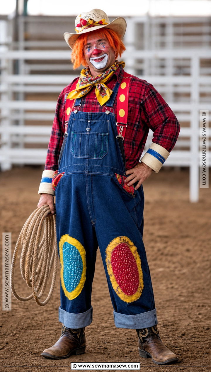 Rodeo Clown Costume - 30 Clown Costume Ideas for Men