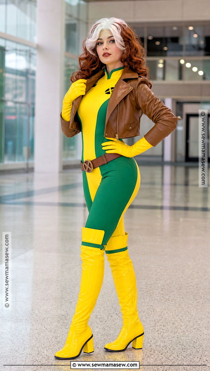 Rogue Costume With Brown Leather Jacket - 30 rogue costume ideas
