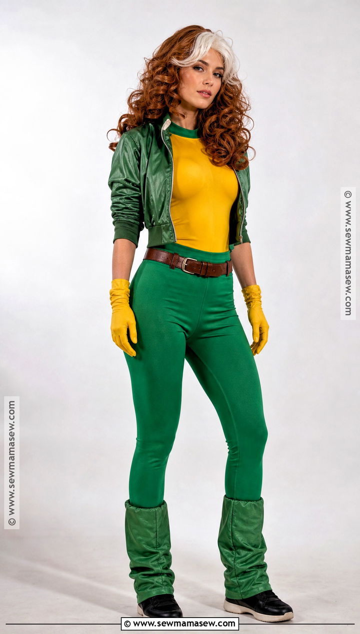 Rogue Costume With Green Jacket - 40 superhero costume ideas
