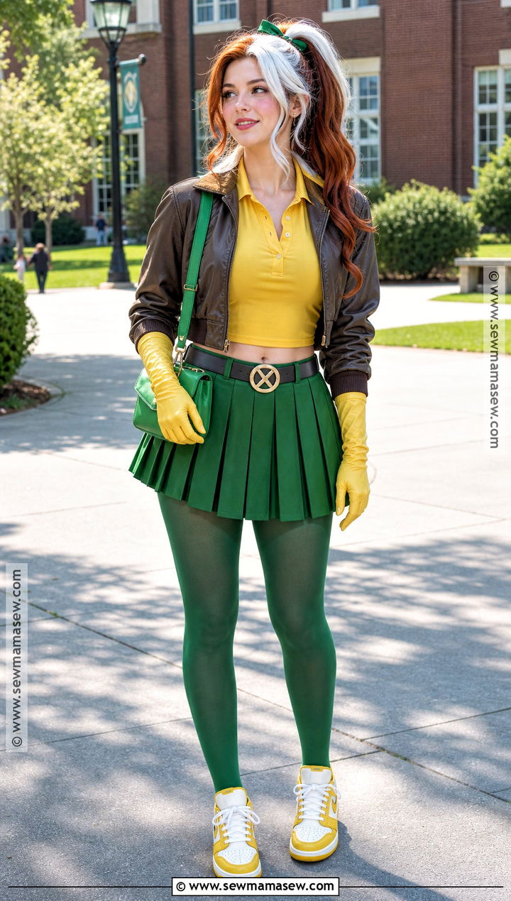 Rogue Costume With Tennis Skirt - 30 rogue costume ideas