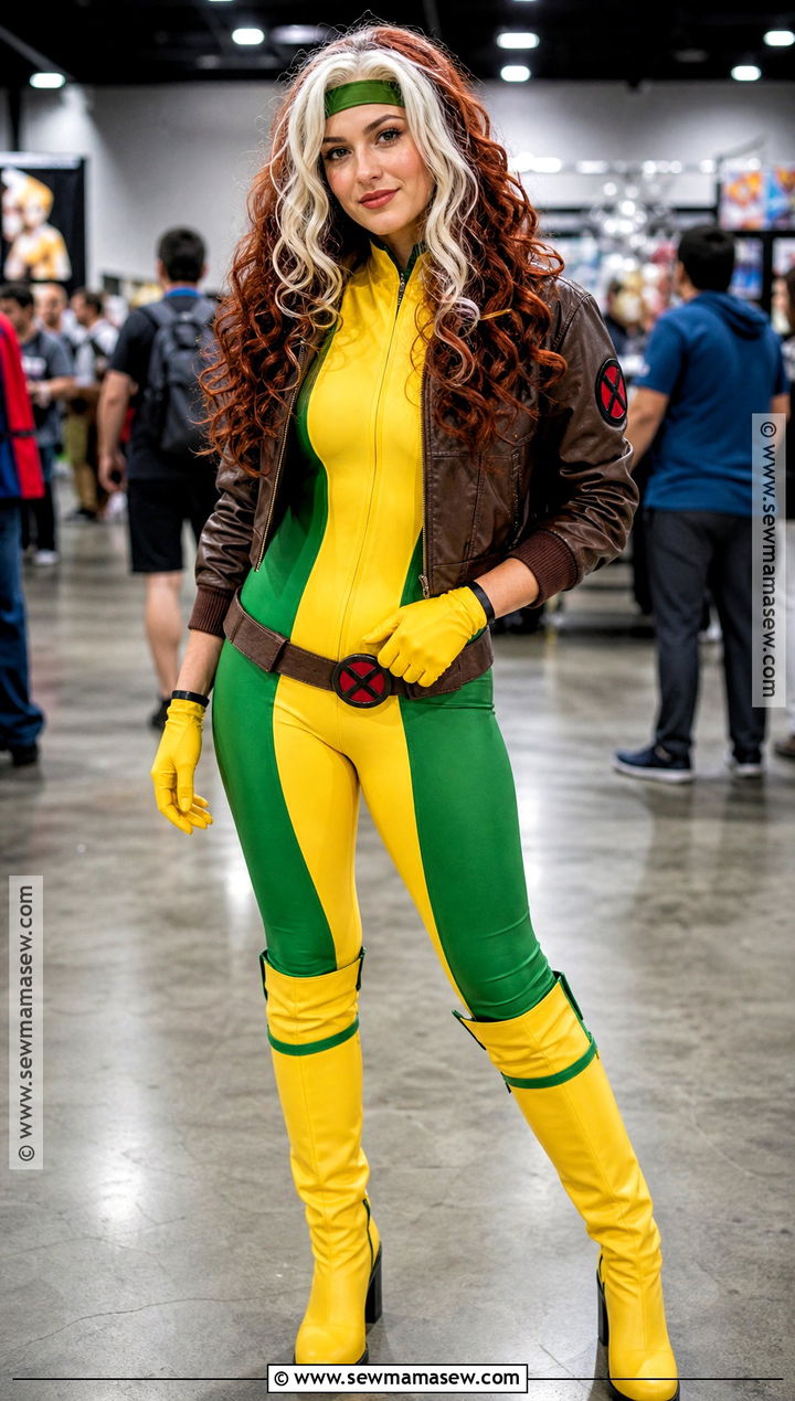 Rogue Green And Yellow Costume - 35 Superhero Costumes for Females
