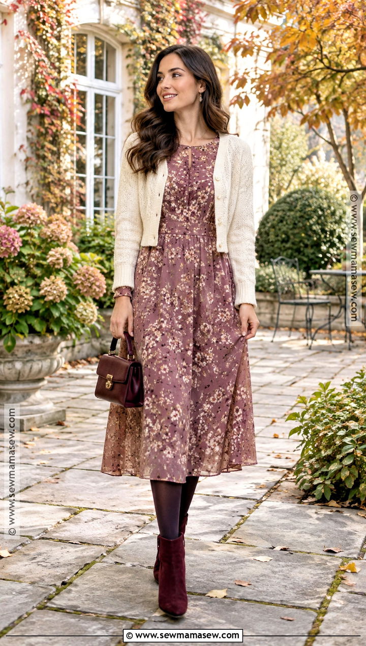 Romantic Autumn Outfit - 20 autumn fashion aesthetic ideas