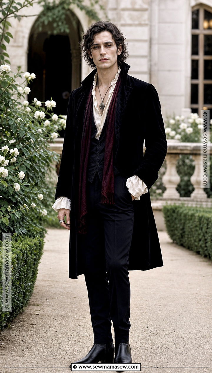 Romantic Goth Vampire Aesthetic Outfit - 30 vampire aesthetic outfit male ideas