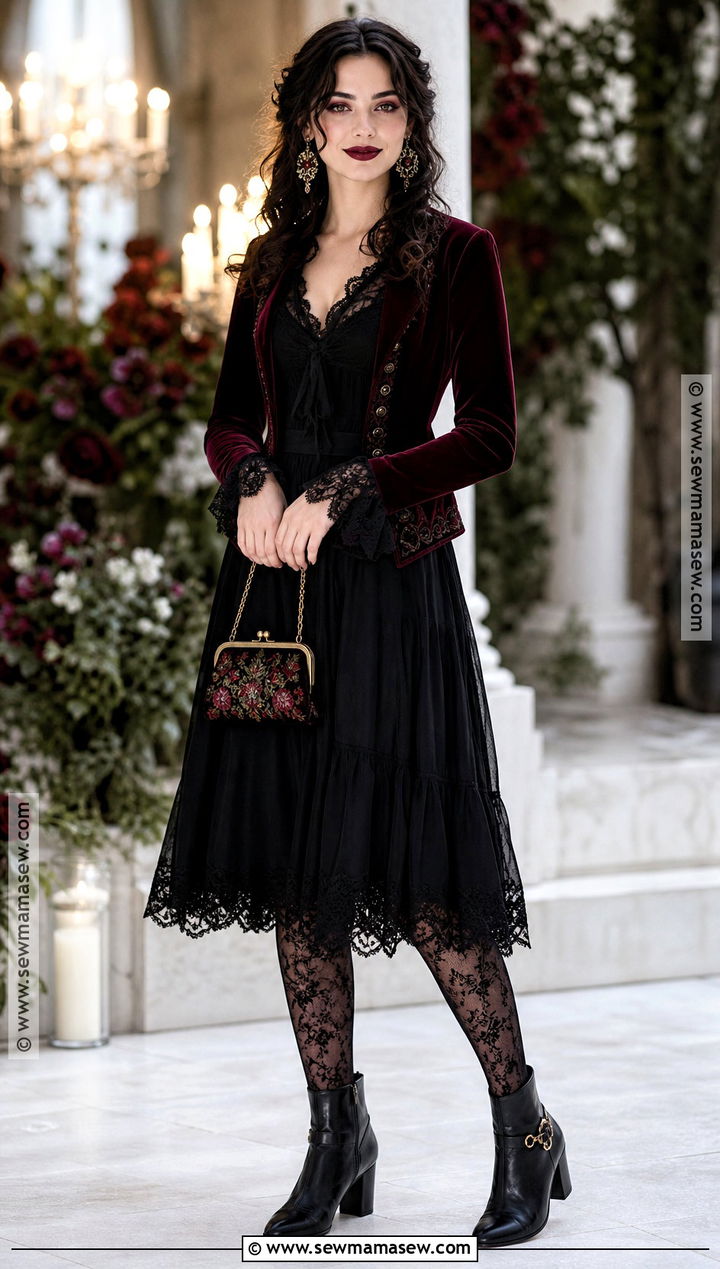 Romantic Witch Outfit - 35 witch outfit ideas