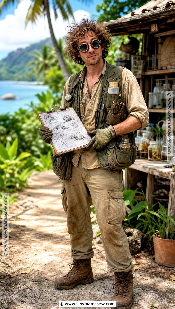 Romero Island Scientist Costume - 30 spy kids costume ideas