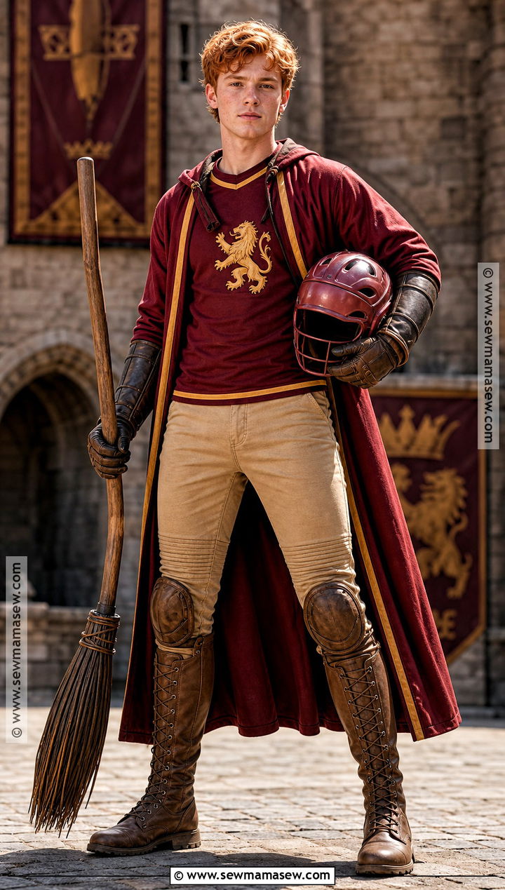 Ron Weasley Quidditch Costume - 50 harry potter costume ideas