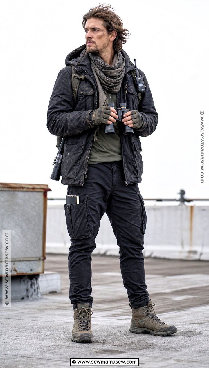 Rooftop Lookout Zombie Apocalypse Outfit - 35 zombie apocalypse outfits male