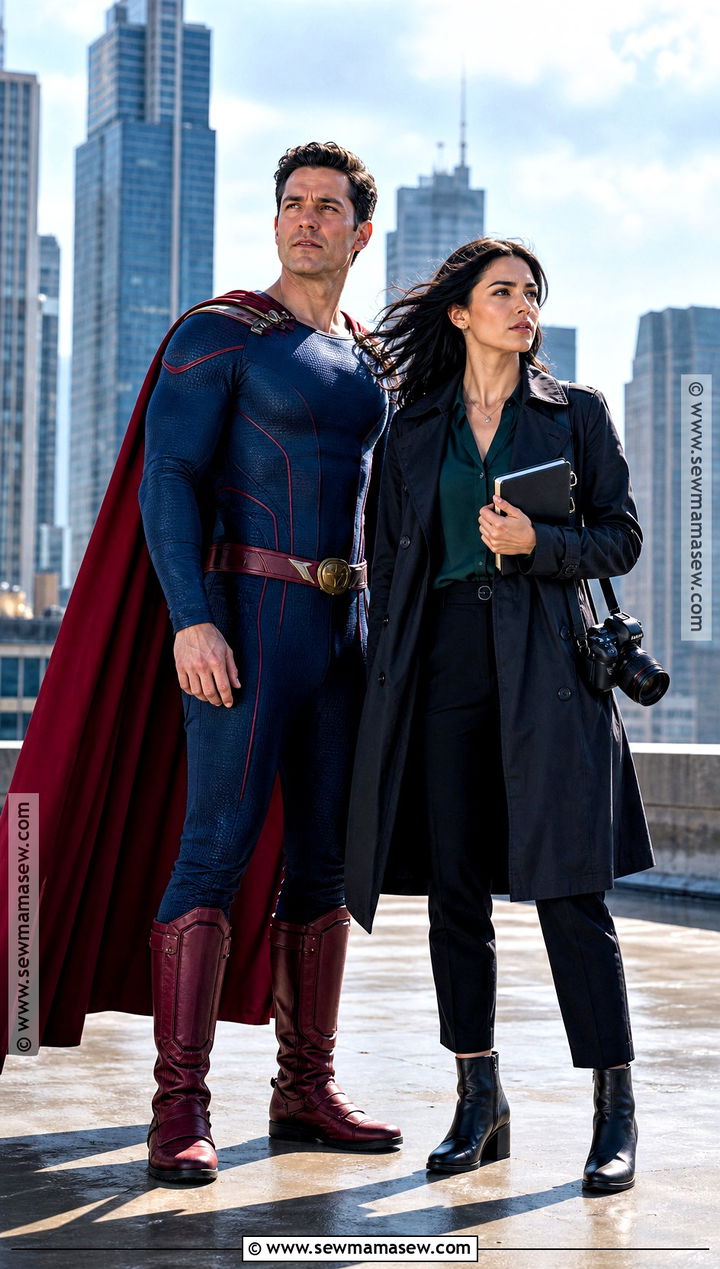 Rooftop Reporter Superman And Lois Lane Costume - 35 superman and lois lane costume ideas