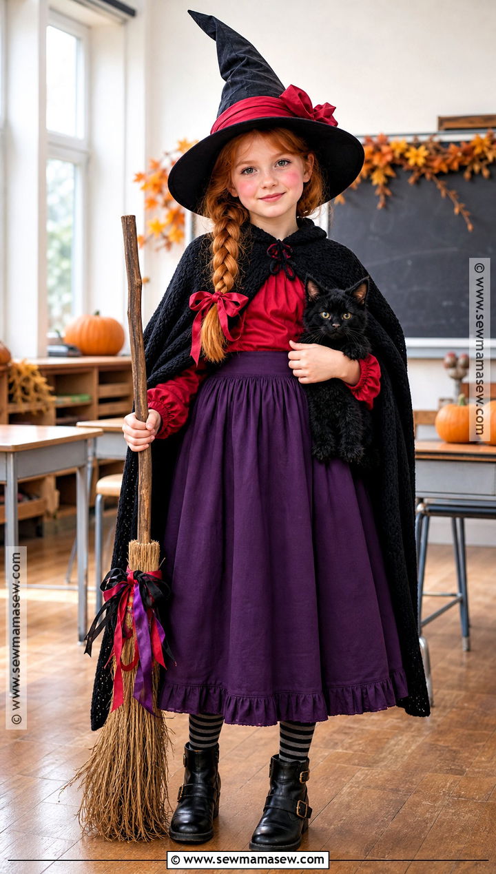 Room On The Broom Witch Costume - 45 world book day costumes