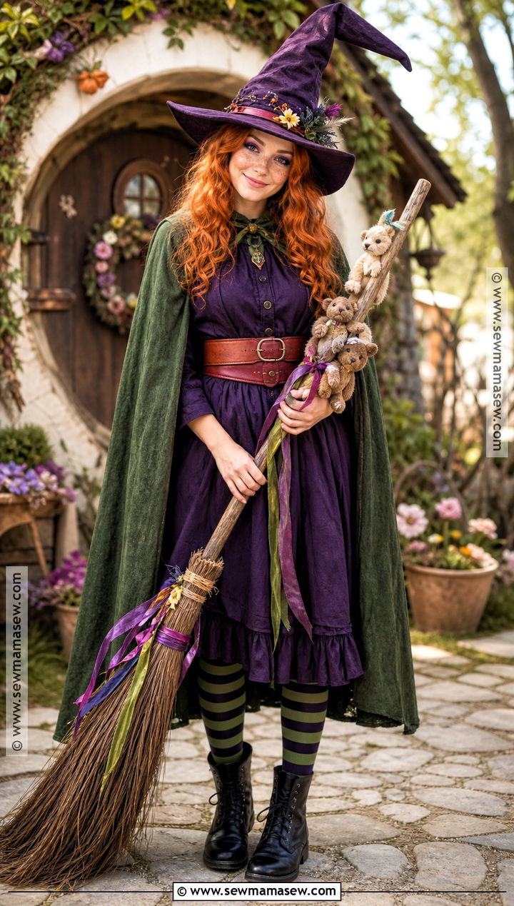 Room On The Broom Witch Costume - 40 book characters dress up ideas