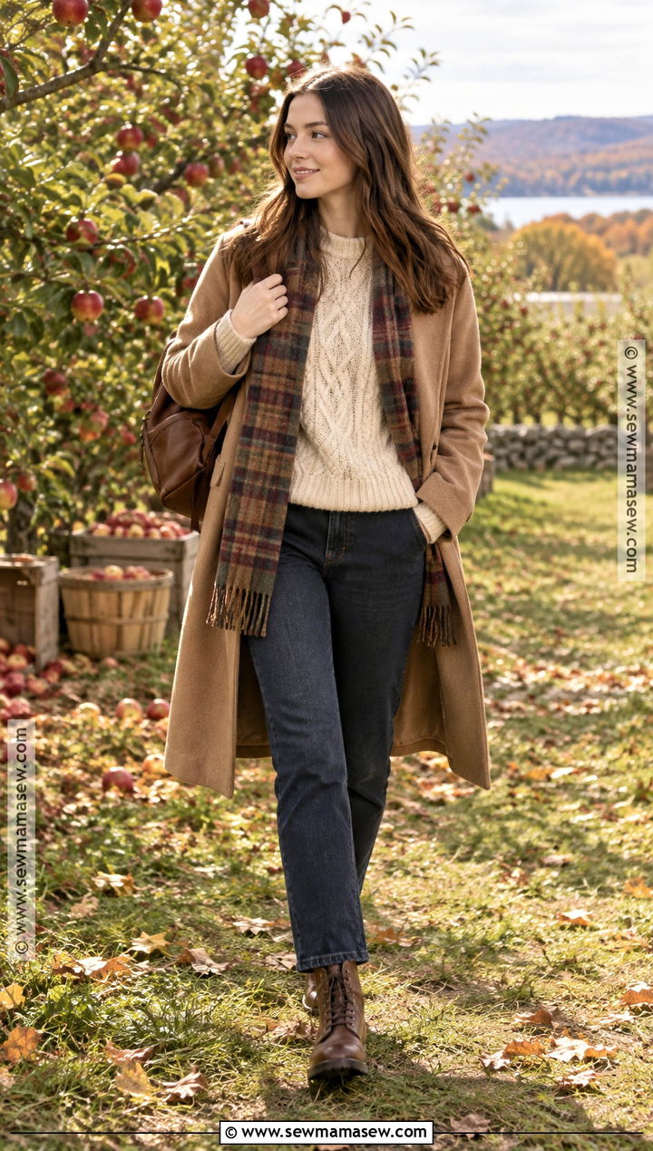 Rory Gilmore Fisherman Sweater Fall Outfit - 20 fall outfits gilmore girls inspired