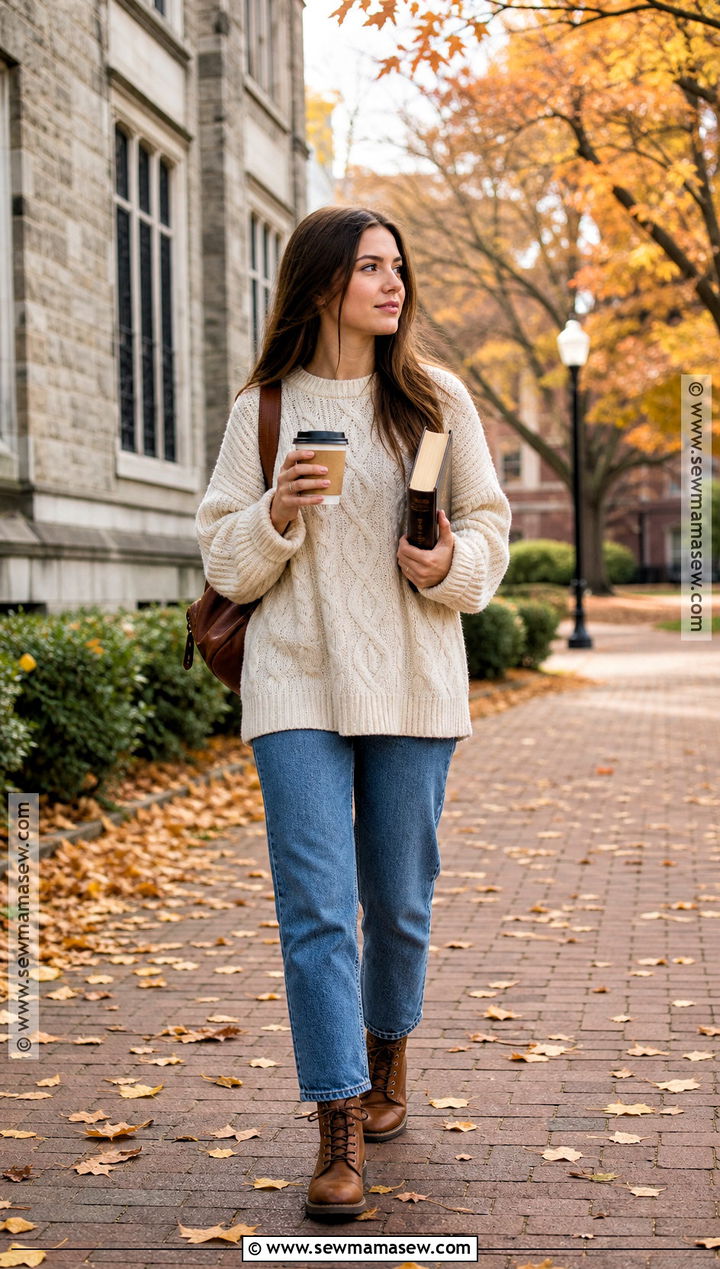 Rory Gilmore White Sweater Costume - 30 rory gilmore halloween costume ideas