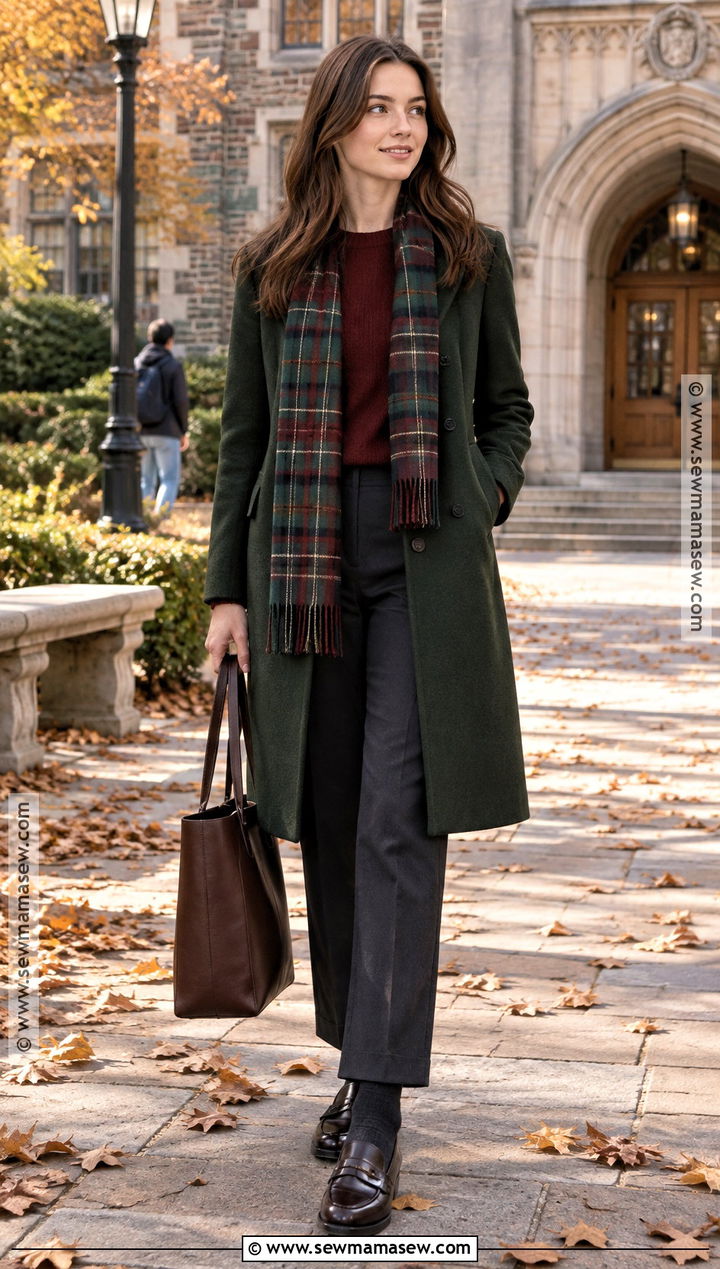Rory Gilmore Wool Coat Fall Outfit - 20 fall outfits gilmore girls inspired