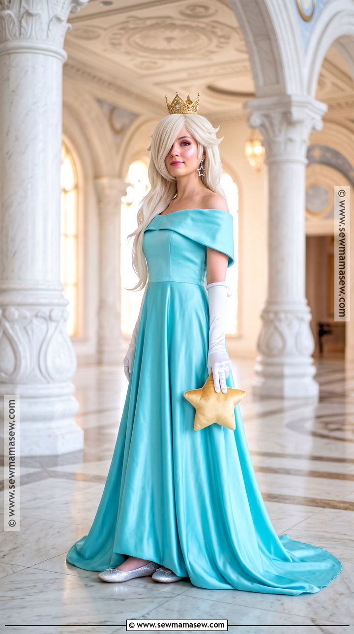 Rosalina Blue Gown Costume - 30 blue dress costume ideas