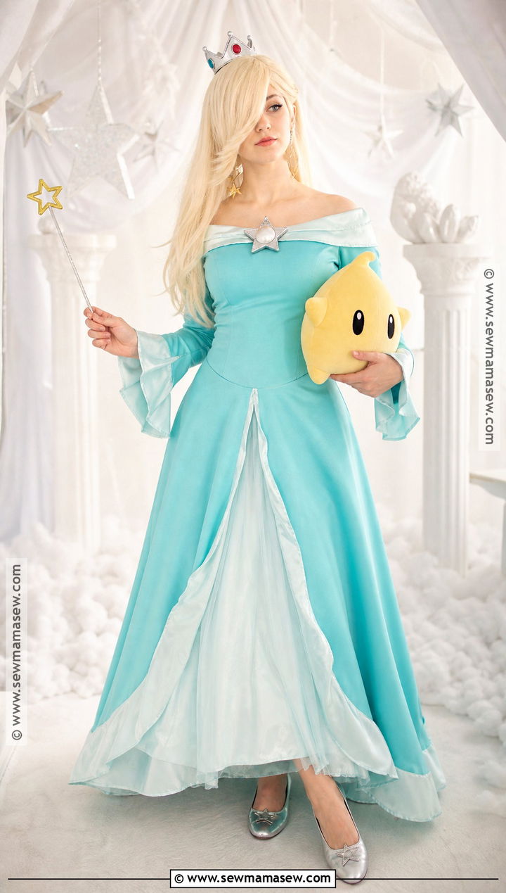 Rosalina Turquoise Princess Costume - 50 princess costume ideas