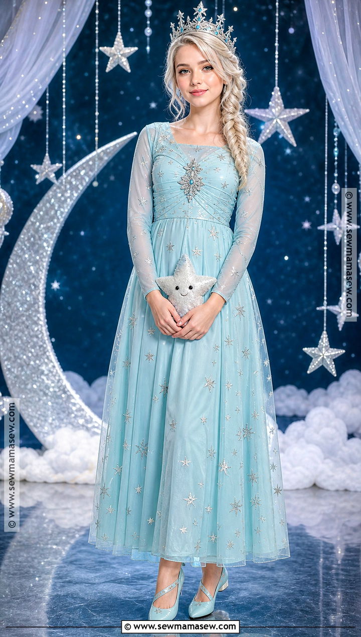 Rosalina Turquoise Princess Costume - 40 halloween costumes blonde
