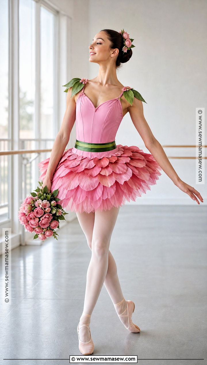 Rose Ballerina Costume - 30 rose costume ideas