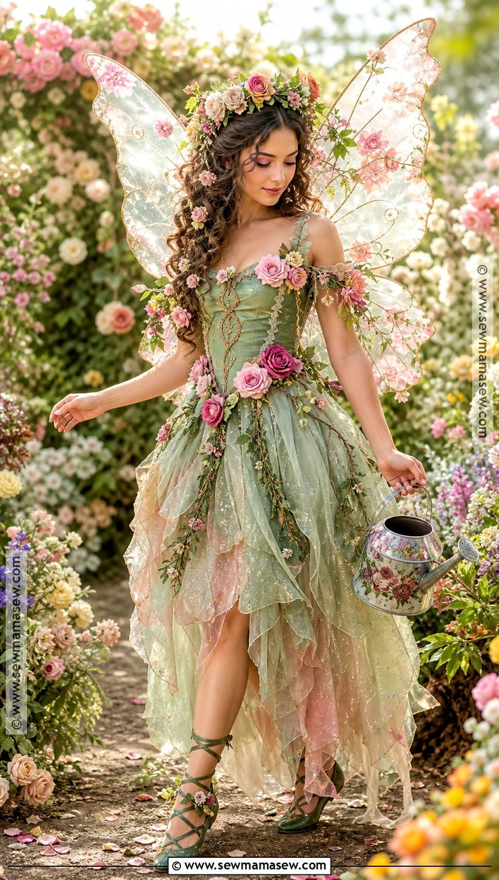 Rose Garden Fairy Costume - 30 rose costume ideas