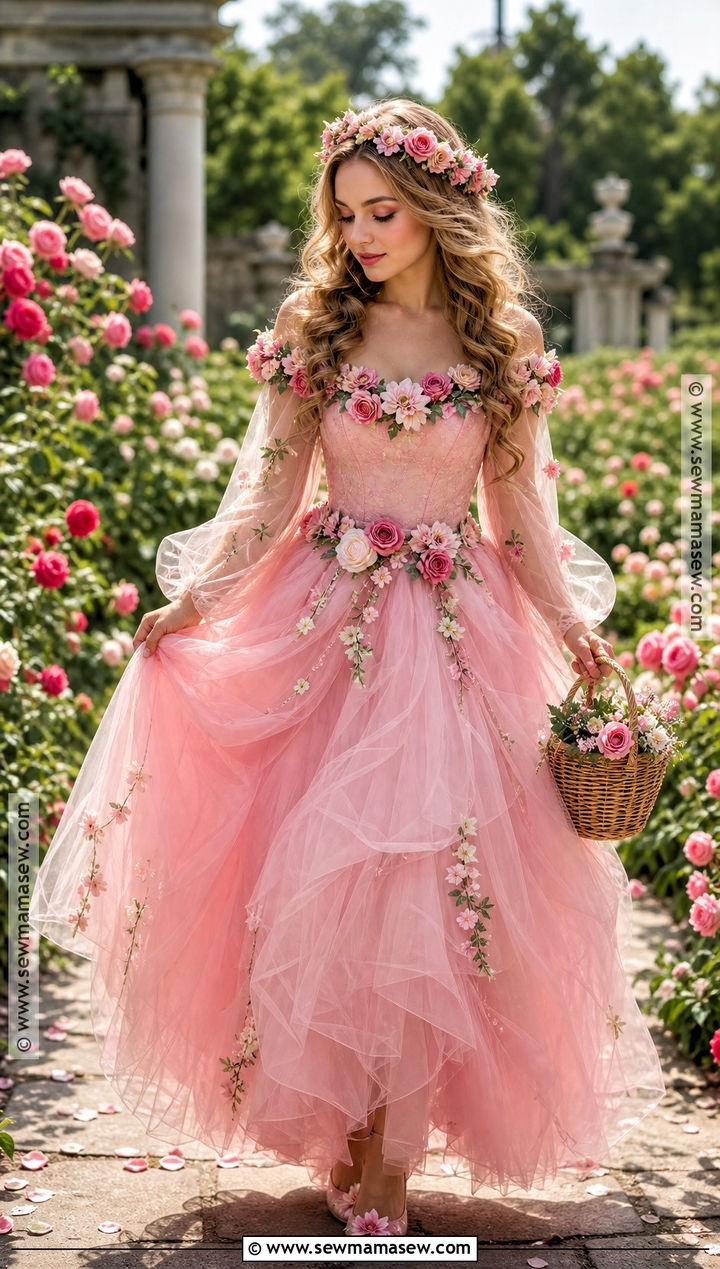 Rose Garden Princess Aurora Costume - 35 Princess Aurora Costume Ideas